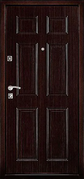 Входная дверь Valiance-2 (МДФ Шпон / Массив дерева) - внешняя сторона